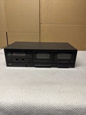 JVC TD-W103 Stereo Double Cassette Deck Player synchro dubbing