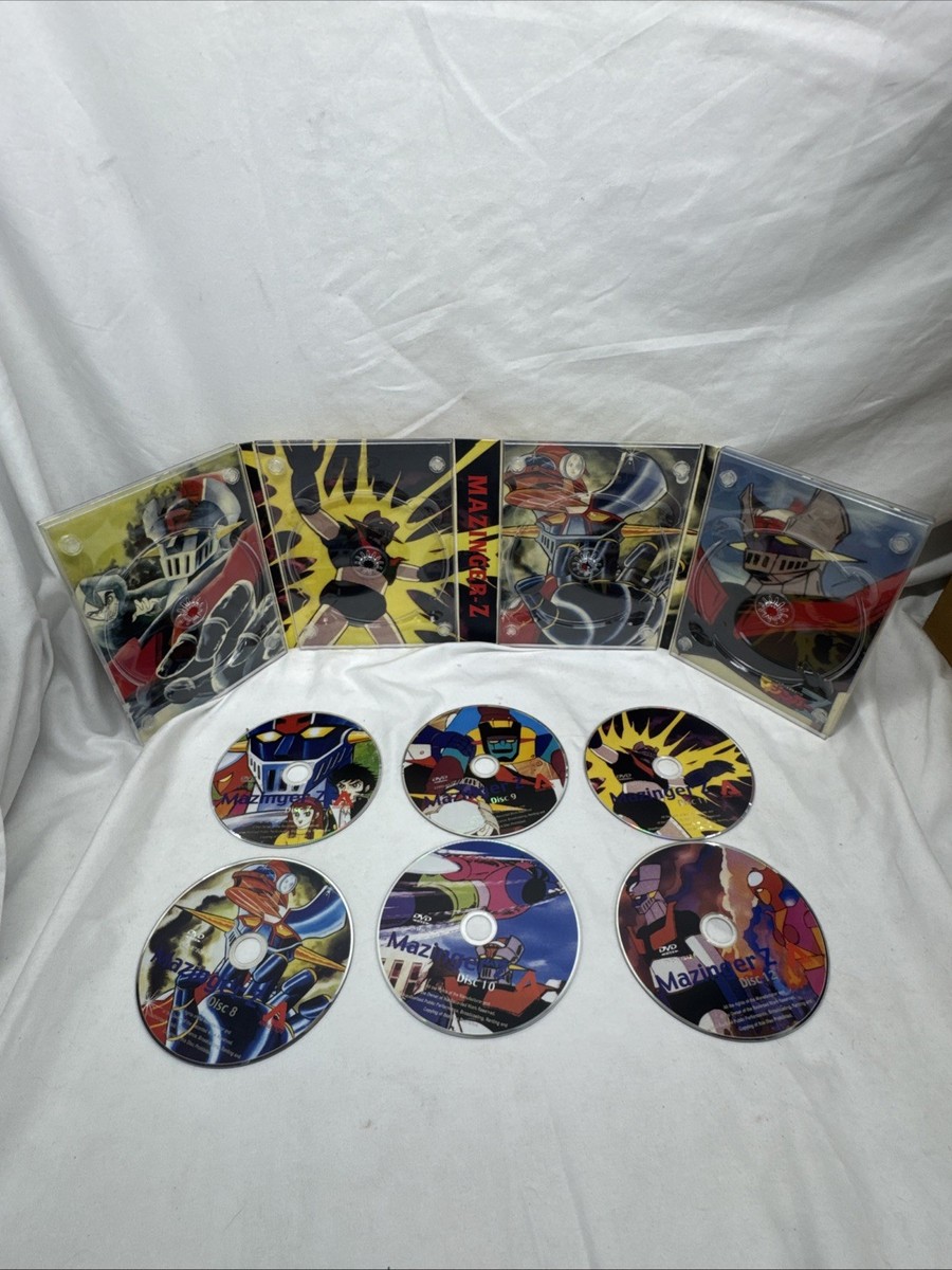 Mazinger Z Complete TV Series Box 1 & 2 (DVD) 92 Episodes Region