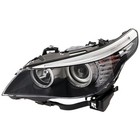 Driver Side Headlight Fits BMW 528i 2008-2010 Base Halogen with Bulb(s)