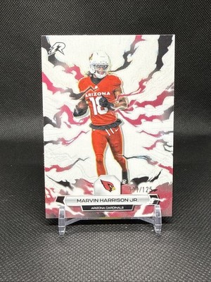 2025 Topps Resurgence Marvin Harrison Jr. White Surge /125 #2 Arizona Cardinals 