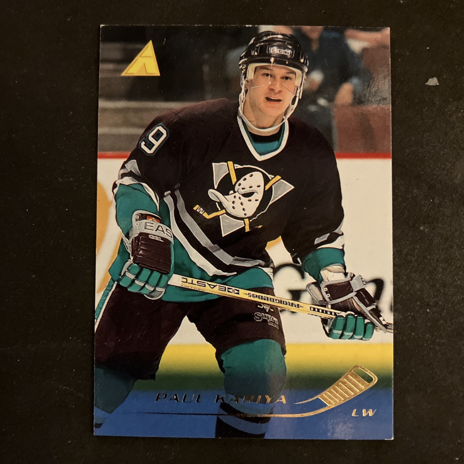1995-96 Pinnacle Paul Kariya Rink Collection #2 Anaheim Mighty Ducks