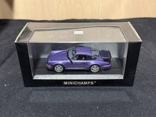 [minichamps] [minichamps] 1/43 Porsche 911 Turbo 1990 Blue Metallic Product
