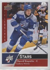 2022-23 Upper Deck CHL Stars Exclusives 41/100 David Goyette #329 0r4