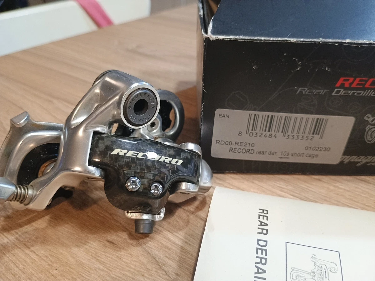 Dérailleur Arrière Campagnolo Nuovo Record Vintage - Pour Vélo De Course Des Années 1970, Occasion