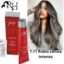 Tinte Vitality's 7.11 Rubio ceniza intenso colores para cabellos 100 ml