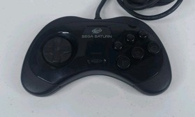 Sega Saturn Controller MK-80116 Original Black OEM Untested Fast Shipping