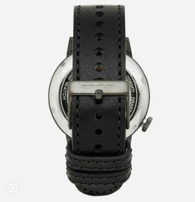 Rip Curl DRAKE AUTOMATIC LEATHER SURF WATCH New - 008MTI Gunmetal