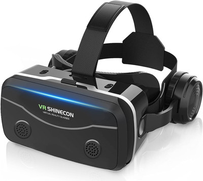 All-In-One Smartphone VR Headset | Built-In Hi-Fi Headphones, 120° Wide FOV, Asp