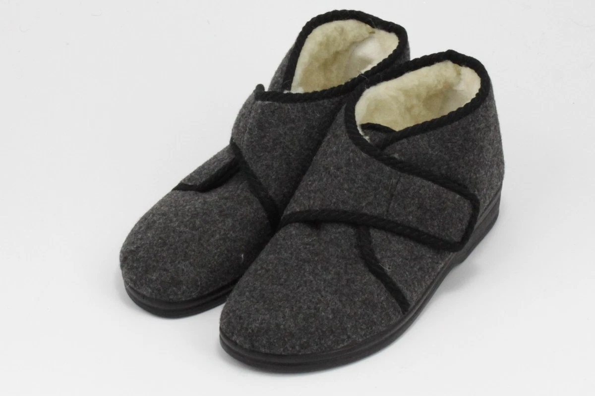 Birkenstock Uomo Invernali Pantofole Feltro Pantoffelmann - Pelo Di Cammello, Suola ABS, Unisex, Made In Germany Pantofole Feltro Pelo Cammello - Foto 7