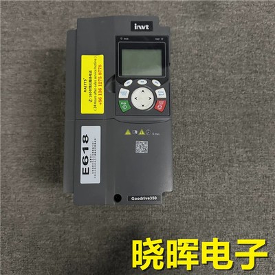 1Pcs Used invt inverter GD350-7RGG-4 7.5KW 380V