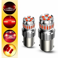 2x Autoone 1156 Led Brake Tail Stop Red Light Bulb Error Free Canbus 7506 P21w 2x Autoone 1156 Led Brake Tail Stop Red Light Bulb Error Free Canbus 7506 P21w