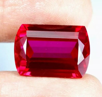 Gravity Gems Natürlicher Burma Rubin Fancy Cut Rot 20 Ct Mit Zertifikat AGL