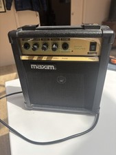 Maxim Guitar Amplifier Practice Amp – Compact Electric Guitar Amp – Working