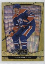 2024-25 O-Pee-Chee Platinum Neon Yellow Surge Zach Hyman #182 13og