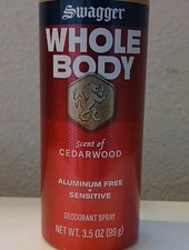 Old Spice Swagger Whole Body Aluminum-Free Deodorant Spray Cedarwood 3.5 oz