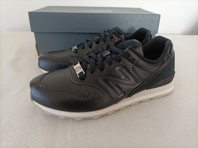 Neue New Balance 996 WL996FPN Grösse EUR 37,5 UK 5 schwarz weiß 