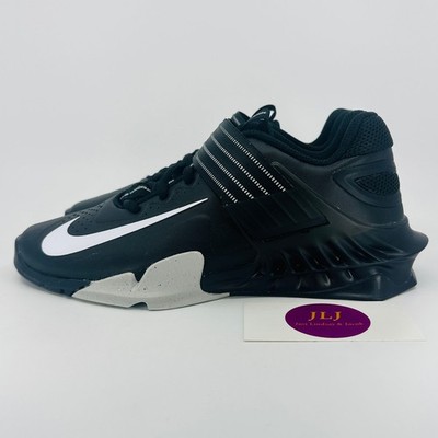 Nike Men's Savaleos Weightlifting Shoes Black/Grey CV5708-010 Size