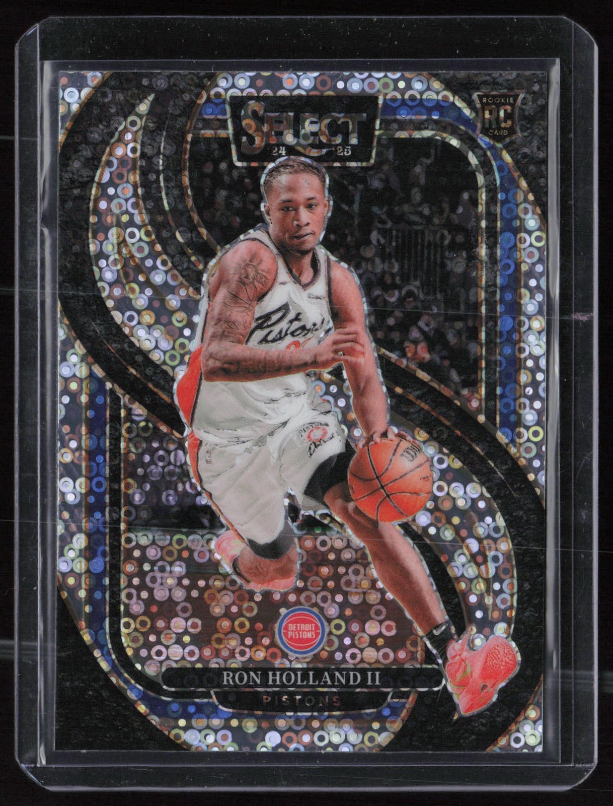 2024-25 Panini Select #198 Ron Holland II Disco Prizm