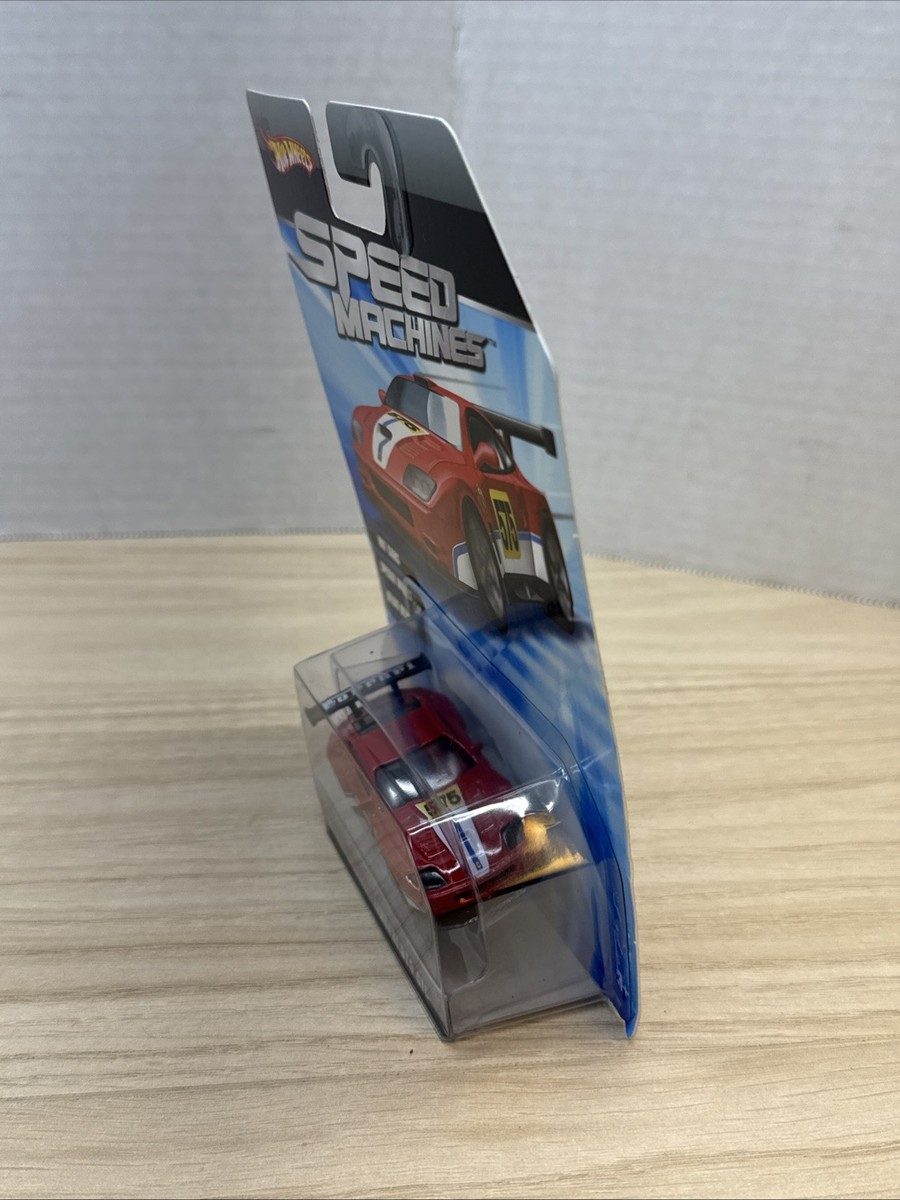Hot Wheels Speed Machines Ferrari 575 GTC Red #575 2009 Sealed
