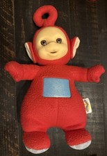 Vtg 1998 Teletubbies Po Plush Red Playskool Stuffed Toy Kid Collectible Works