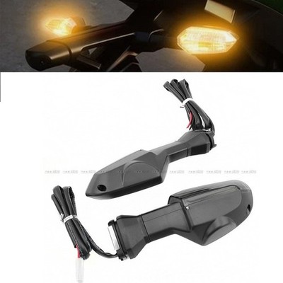 Front Rear Smoke Turn Signal Lamp For Kawasaki KLX250 KLX300SM D-Tracker 150 250