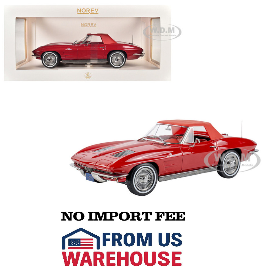 Norev Chevrolet Corvette Stingray Cabriolet 1963 1:18 189056