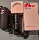 BNIB NEW 35MM SLR PENTAX ASAHI TAKUMAR SMC F4 300MM BOX CASE 2 X CAPS JAPAN LENS