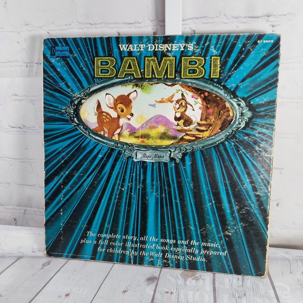 Vinyl Record - 1962 Walt Disney's BAMBI Story with Music | eBay