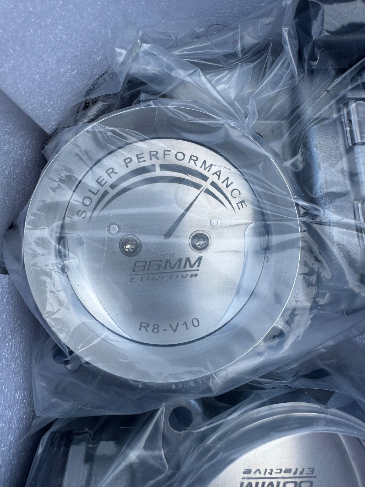 Audi R8 Soler Performance 86mm throttle bodies BRAND NEW in box