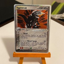 2003 Pokemon EX Sandstorm Aggron ex Holo Rare 95/100 LP+ on eBay