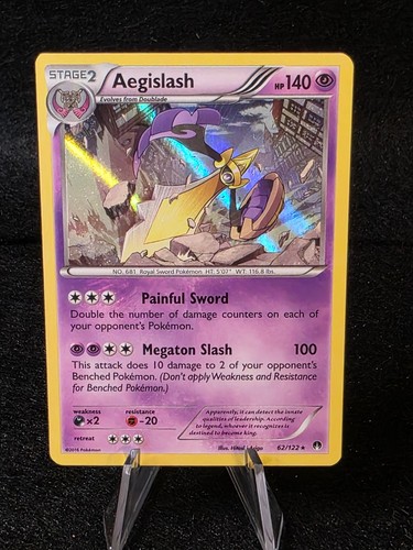 Aegislash #62/122 Pokemon Holo BREAKpoint