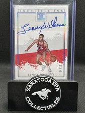 2019-20 Impeccable Lenny Wilkens Indelible Ink Auto Card /25 Atlanta Hawks