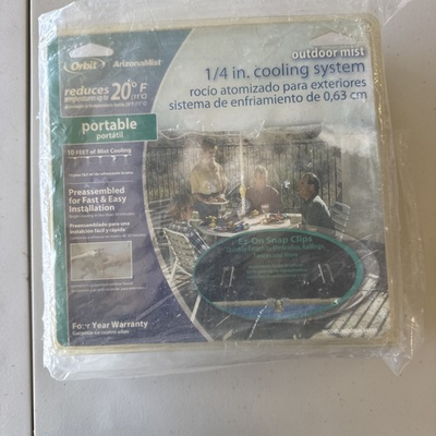 #ad #ad Orbit Arizonamist Low Pressure Portable Misting System $15.00
