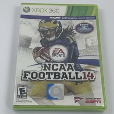🏈 NCAA Football 14 Xbox 360 Brand New Factory Sealed EA Sports NCAA14