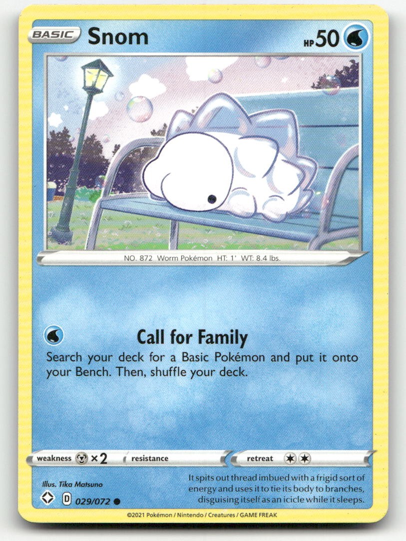 Snom 029/072 Pokemon LP