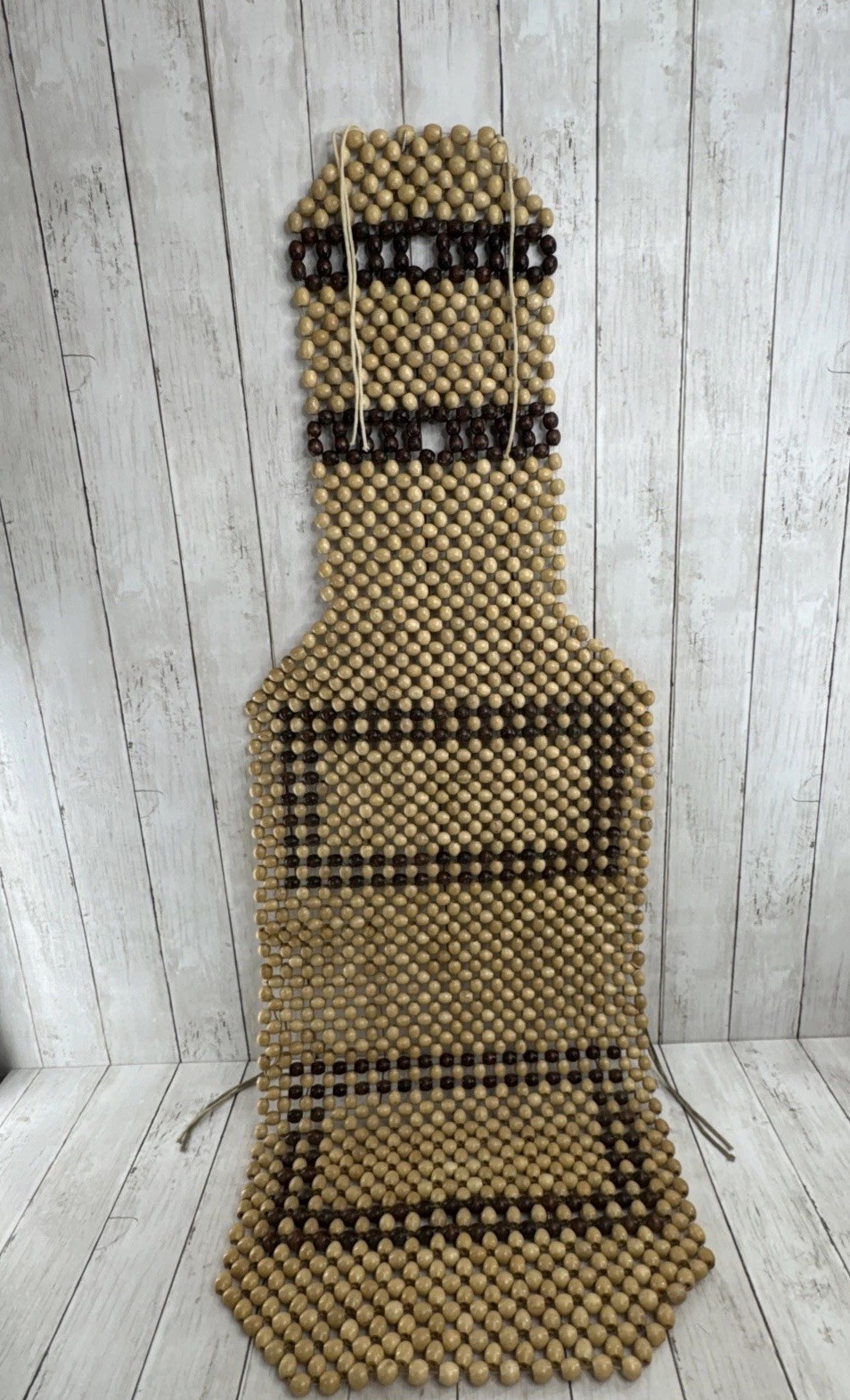 Car Seat Cover Two Tone Brown Natural
