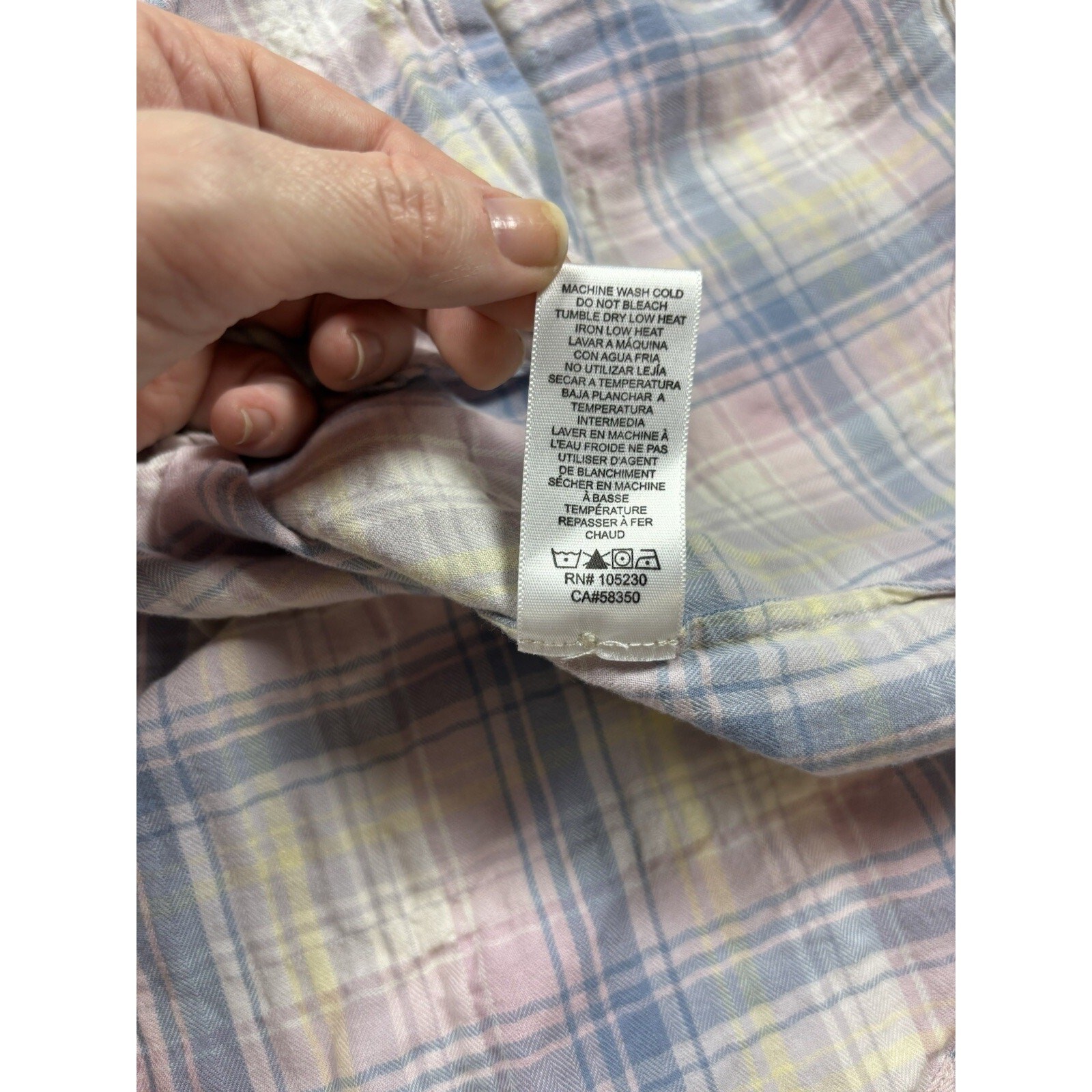 Current Elliott Prep School Button Down Desert Pl… - image 10