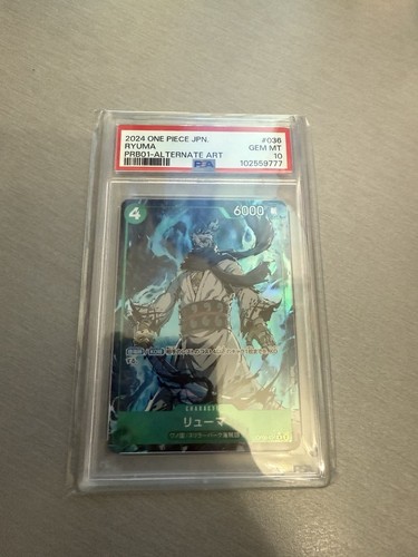 PSA10 Ryuma R-P OP06-036 One Piece Card Japanese gem mint - Picture 1 of 1