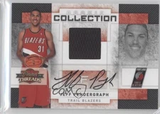 2009 Threads Rookie Collection Materials Signatures /50 Jeff Pendergraph Auto RC