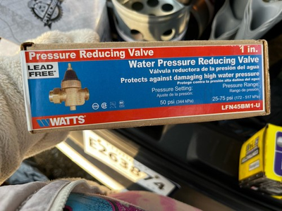 #ad WATTS 1 in. Lead Free Brass FPT x FPT Pressure Reducing Valve $55.00