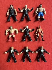 Mattel mighty minis WWE Wrestlers - Undertaker , Bryan , Rollins, Rusev , Reigns