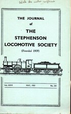 Ireland Railways - The Stephenson LOCOMOTIVE SOCIETY Magazine MAY, 1950, No. 301