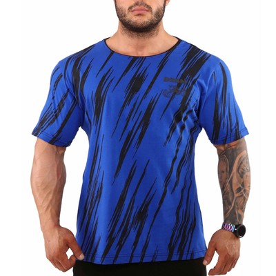 BGSM SPORTSWEAR T-Shirt Bodybuilding 2911-BLUE