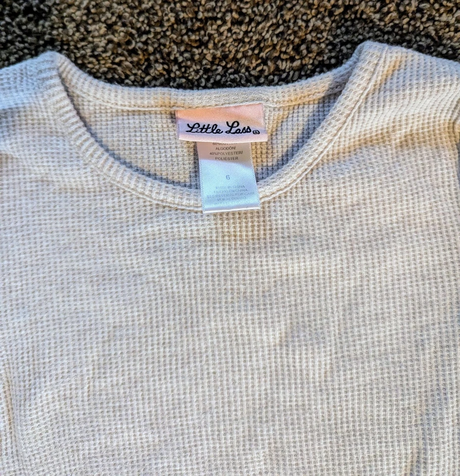 Conjunto de camisa de 3 piezas para niñas talla 6-6X Foto 4 de 4