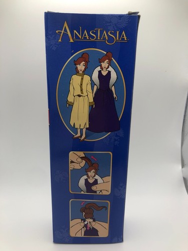 New 1997 Anastasia Hair Growing Doll & Train Set Burger King 20th Century Fox - Picture 3 of 10