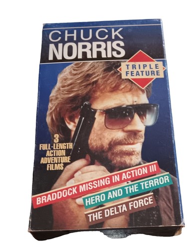 Chuck Norris Walker Texas Ranger - Team Cherokee (1999 VHS) CBS
