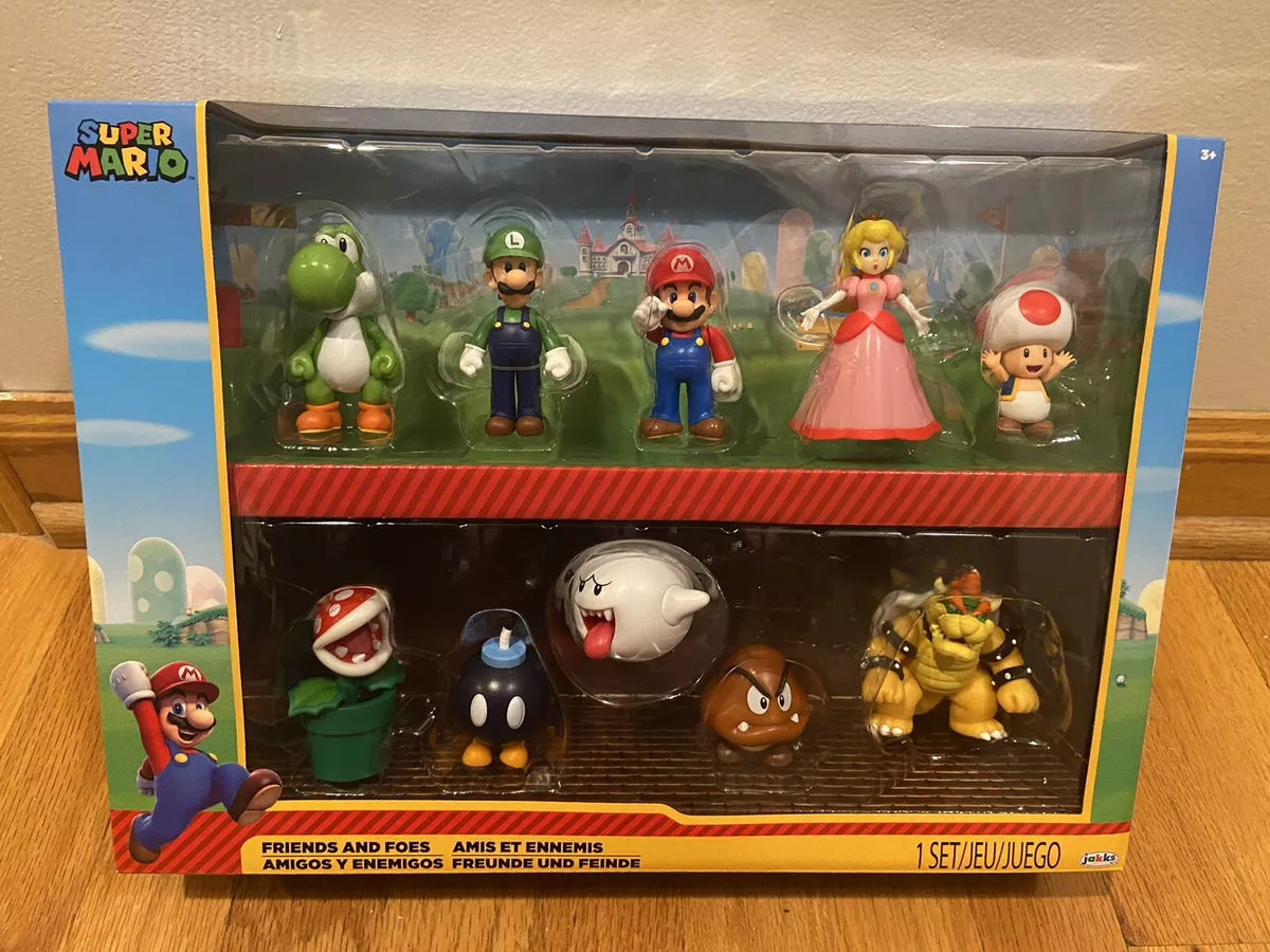 Super Mario Action Figure Dolls, Action Figures Mario Bowser