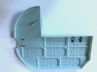 Hot Wheels Ultimate Garage Dino Chomp Replacement Part: Left Curved Parking Lot