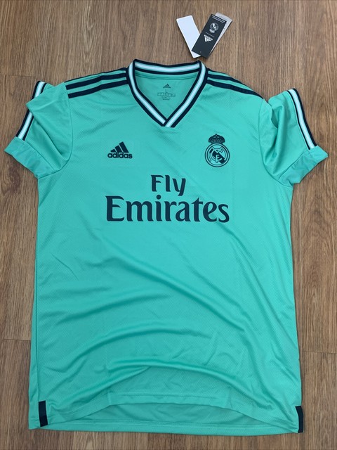 real madrid mint green jersey