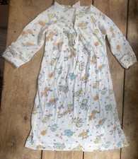 Vintage 80  s Dr. Denton Girls Nightgown Hand Covers Animal Pajamas